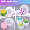 LET'S RESIN Silicone Mold Making Kit 0A, Non-toxic & Food-safe Grade, Extra Soft & Elastic Molding Silicone 70.5oz, Liquid Silicone for Mold Making Platinum Cure, Ideal for 3D Silicone Molds, Candle Molds (Translucent)